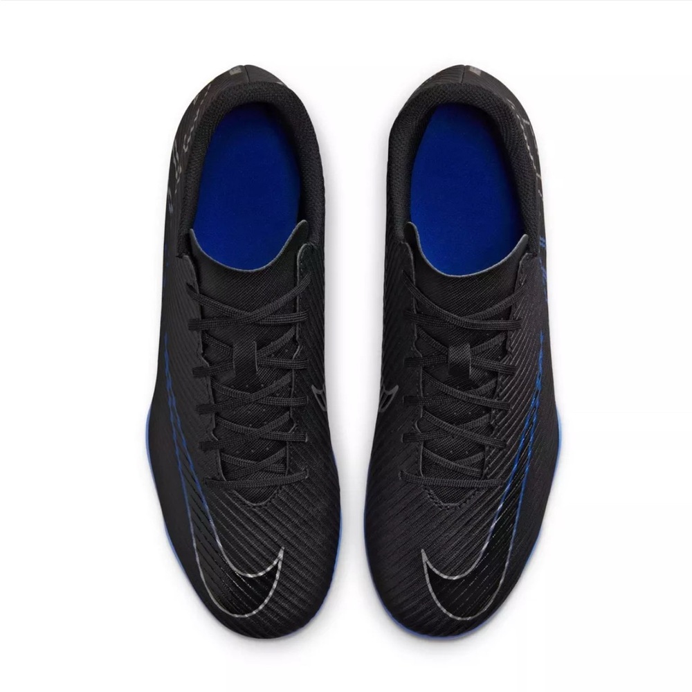Nike Black and Blue Sneakers